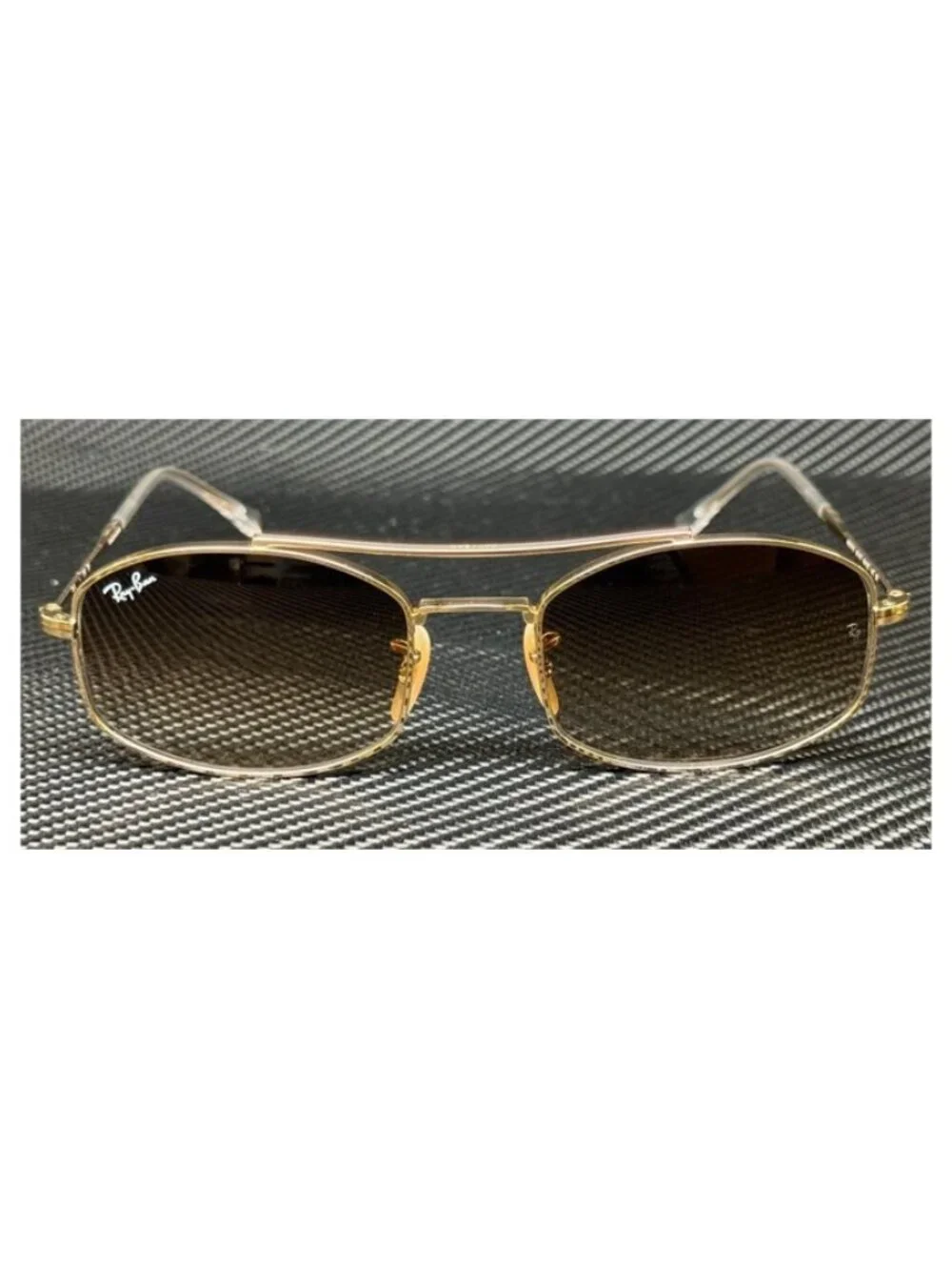 New Ray-ban Men Gold Arista Sunglasses 54-20-145